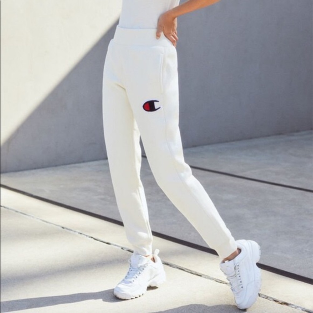 Champion reverse weave jogger pants Sz S